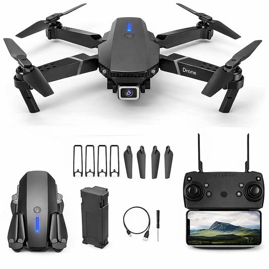 Drone E88 Con Doble Camara Hd